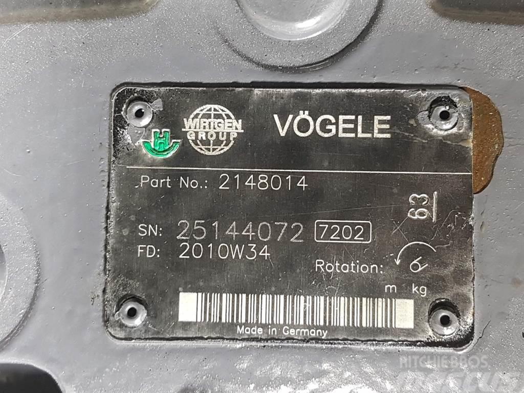 Rexroth A10VG45 - Vögele - 2148014 - Drive pump Hidraulika