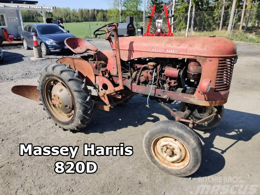 Massey Ferguson Harris 820D traktori - Harvinainen - Rare - VIDEO Traktori