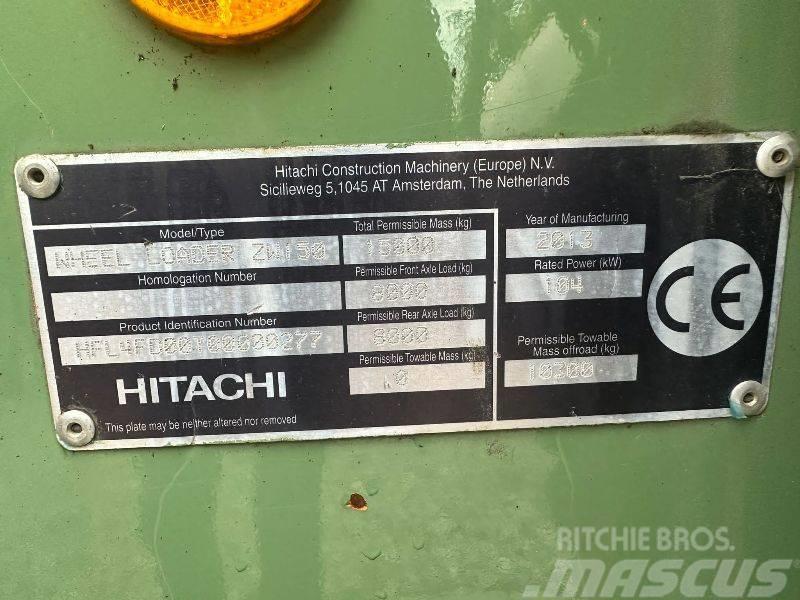 Hitachi ZW 150 Utovarivači na kotačima
