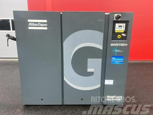 Atlas Copco Compressor, Kompressor GA 55 VSD FF Kompresori