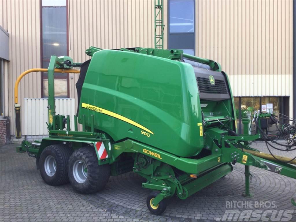 John Deere 990 Premium mit Göweil Wickelkombination, Ostali poljoprivredni strojevi