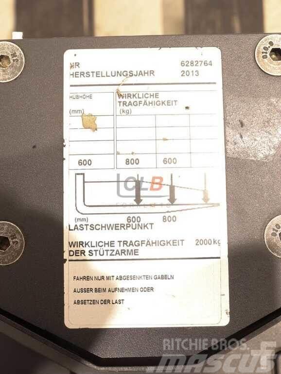 BT SWE 080 L Staxio Nisko podizni električni viličar