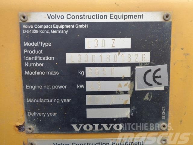 Volvo L 30 Klar til levering. Utovarivači na kotačima