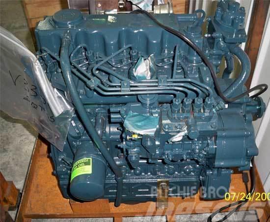 Kubota V3300TER-GEN Rebuilt Engine: Thomas 255 Skid Loade Motori
