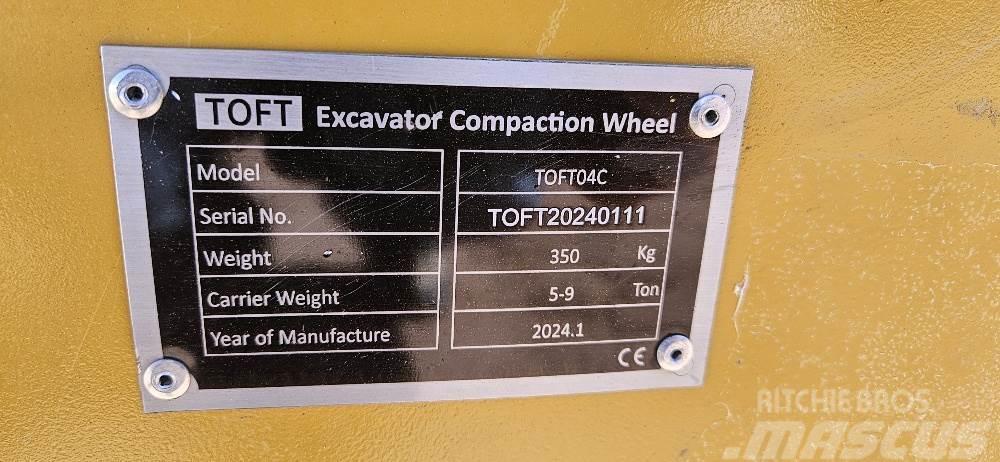  14 inch Excavator Compaction Wheel Ostale komponente