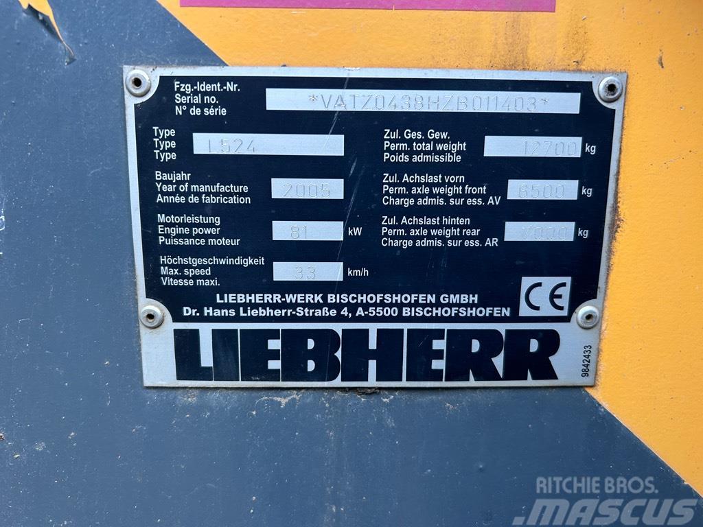 Liebherr L 524 Utovarivači na kotačima