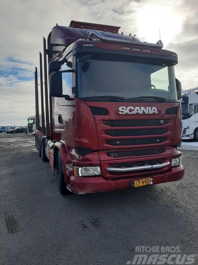 Scania R 730 Kamioni za drva