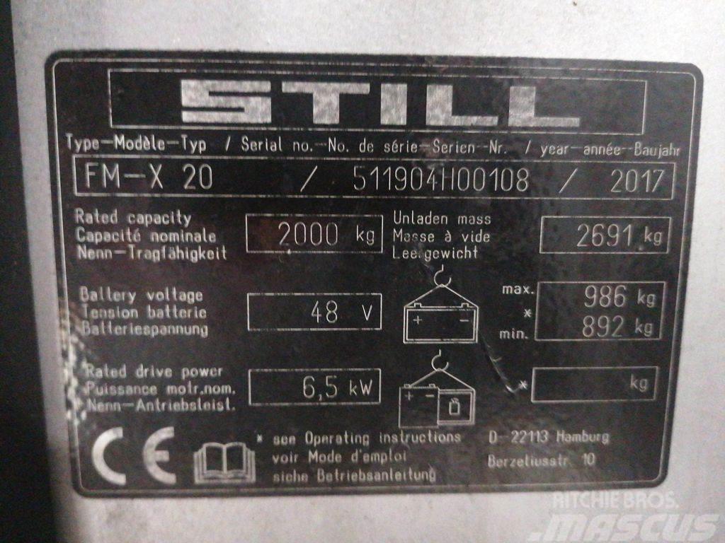 Still FM-X20 Viličari sa pomičnim stupom