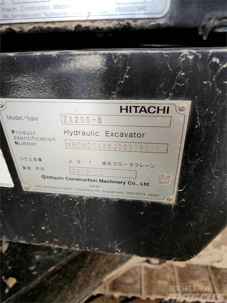 Hitachi ZX200-6 Bageri gusjeničari