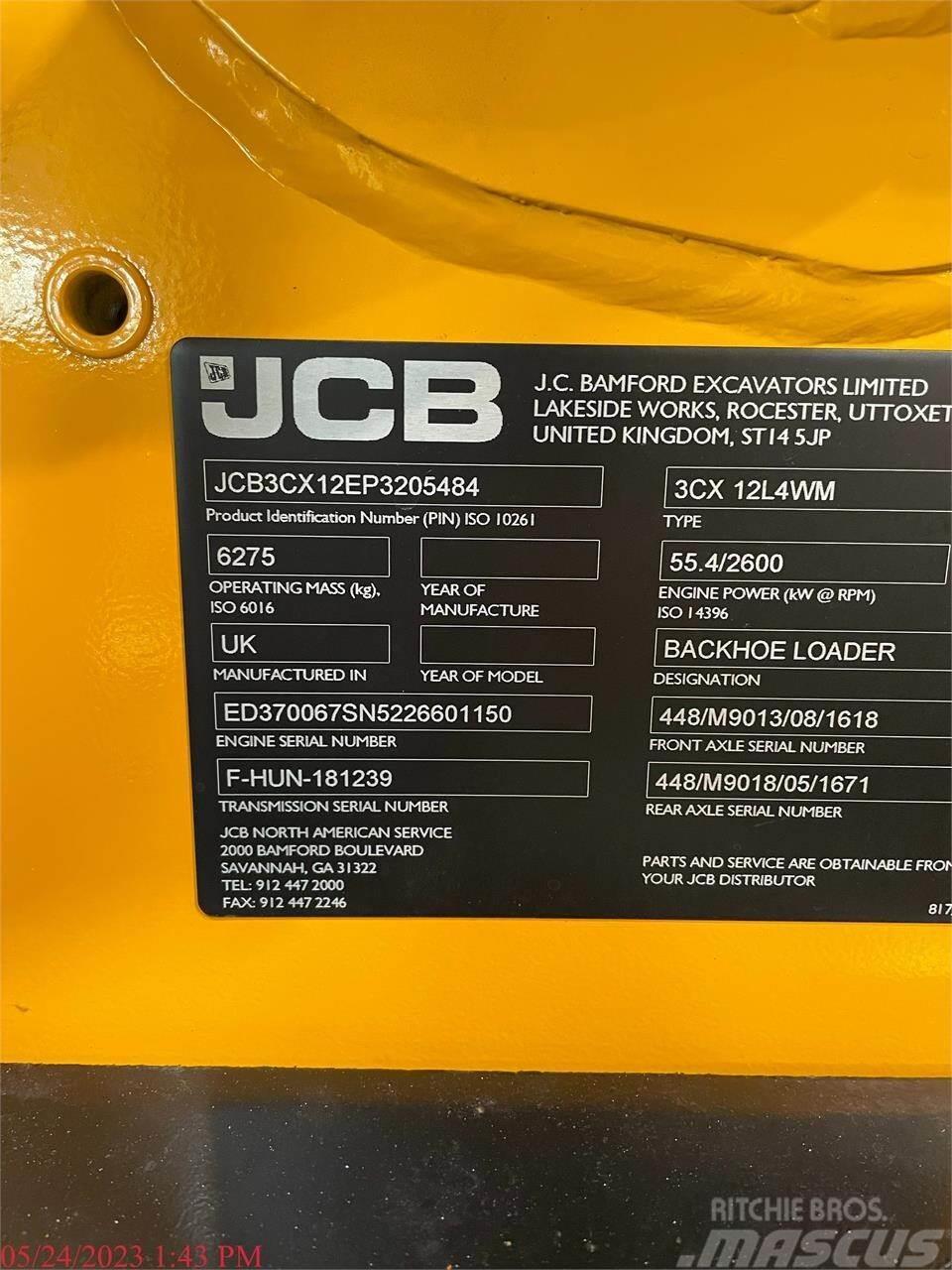 JCB 3CX COMPACT PLUS Utovarni rovokopači