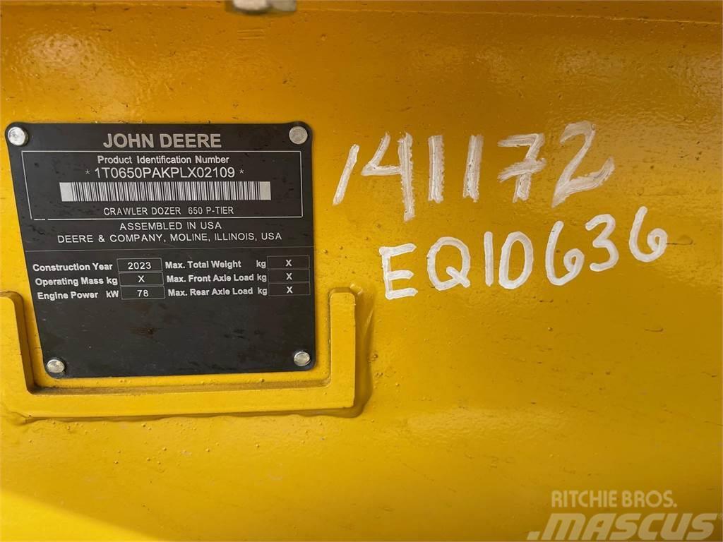 John Deere 650P LGP Buldožeri gusjeničari
