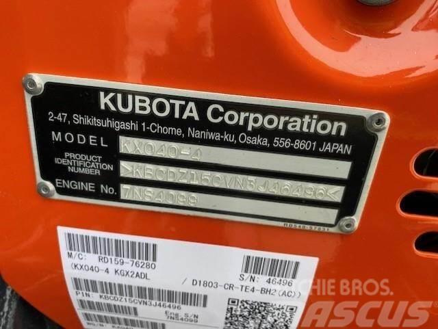 Kubota KX040-4 Mini bageri <7t