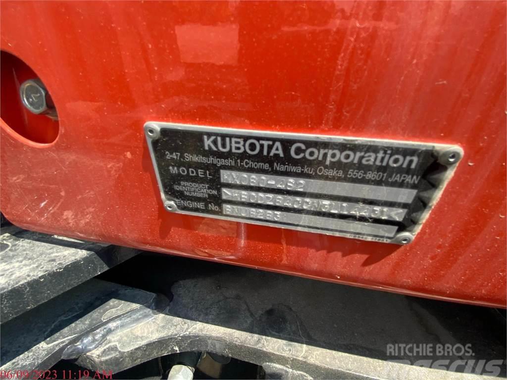 Kubota KX080-4 Bageri gusjeničari