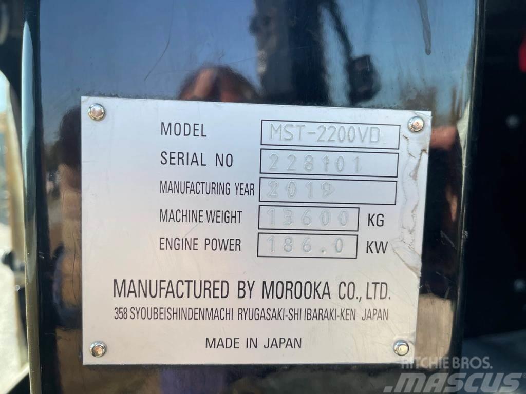 Morooka MST2200VD Demperi na gusjenice