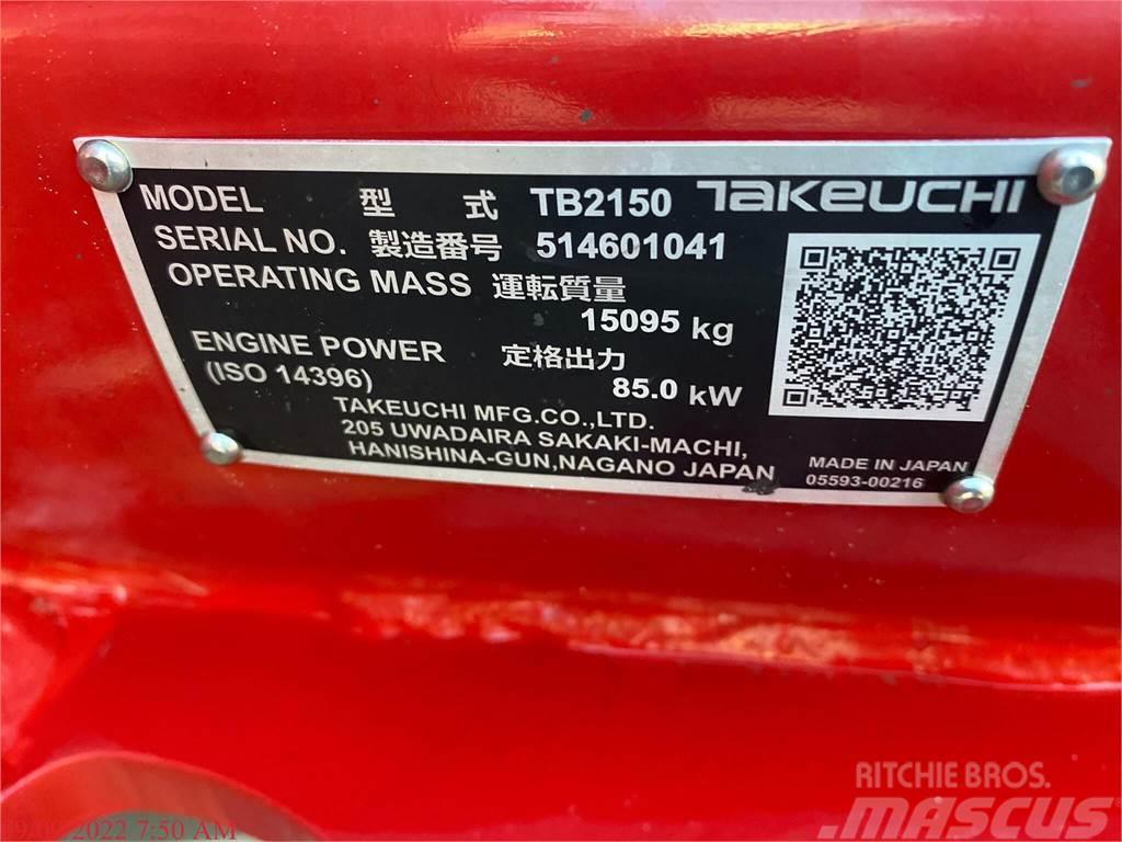 Takeuchi TB2150 Bageri gusjeničari