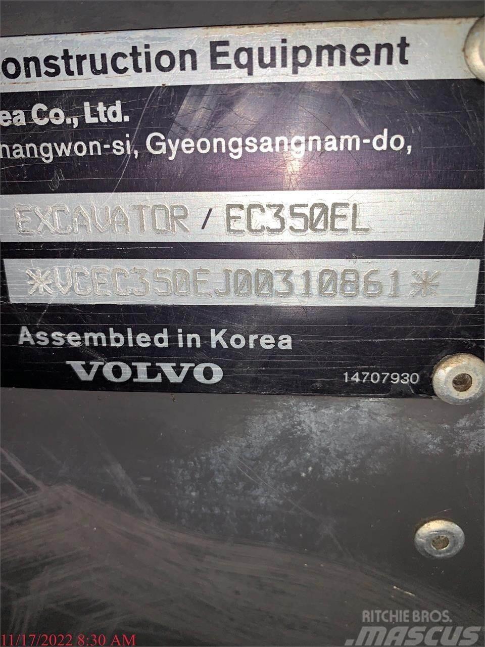 Volvo EC350EL Bageri gusjeničari