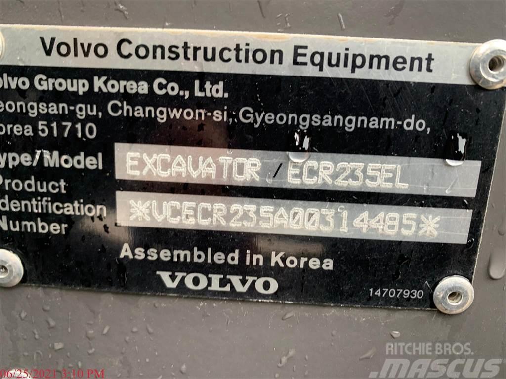 Volvo ECR235EL Bageri gusjeničari