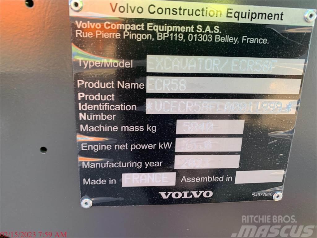 Volvo ECR58F Bageri gusjeničari