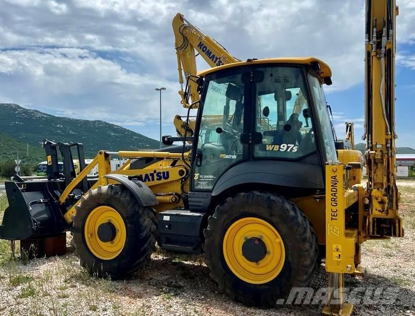 Komatsu WB97S-8 Utovarni rovokopači
