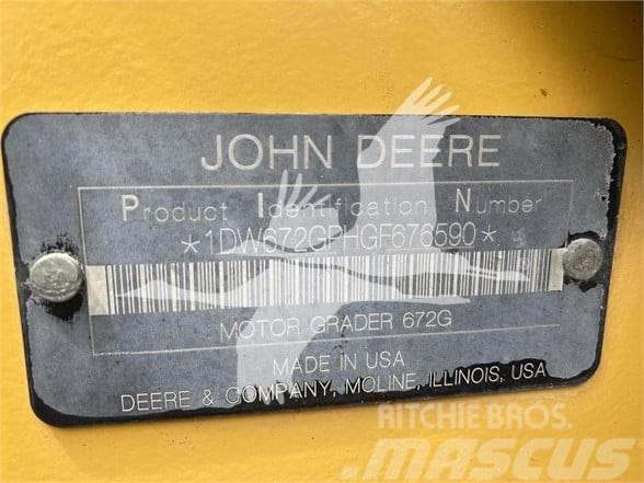 John Deere 672GP Grejderi