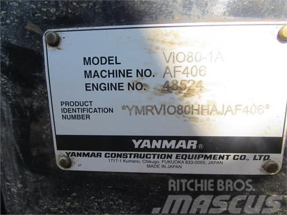 Yanmar VIO80-1A Bageri gusjeničari