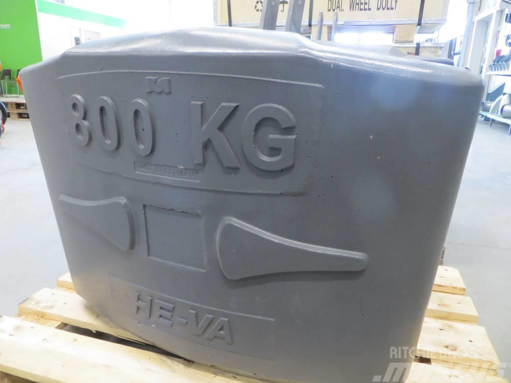 He-Va Etupaino 800 kg Prednji utegovi