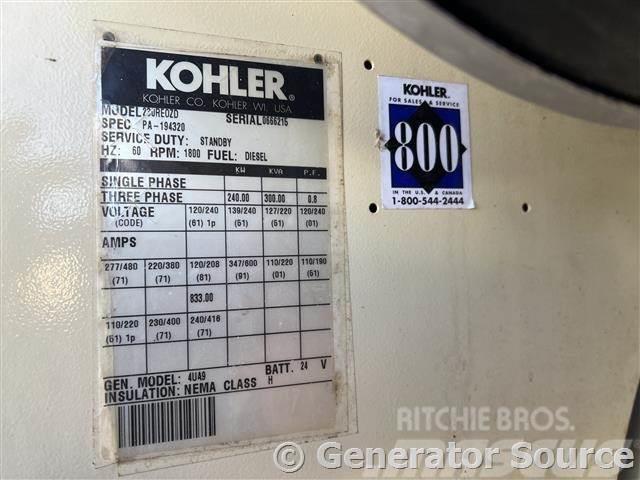 Kohler 240 kW Dizel agregati