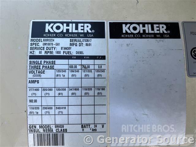 Kohler 600 kW - JUST ARRIVED Dizel agregati