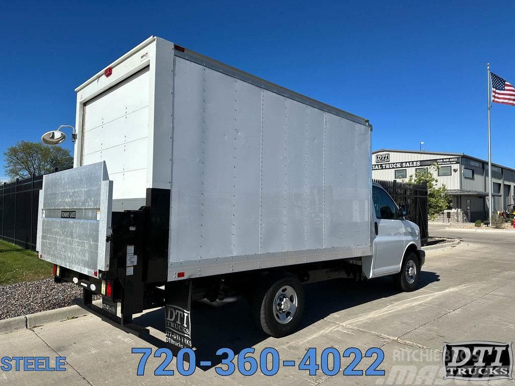 Chevrolet 3500 Express 12' Box Truck With Lift Gate Sanduk kamioni