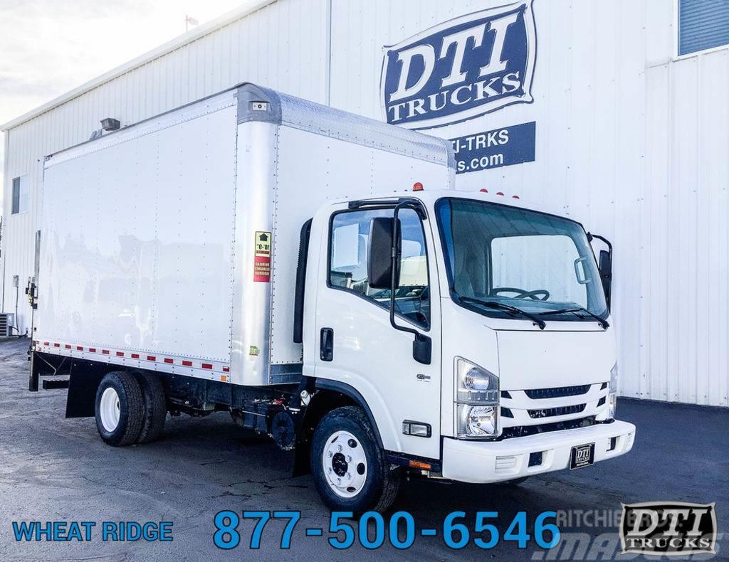 Isuzu NPR 14'L Box Truck, Gas, Auto Transmission, 1,600  Sanduk kamioni