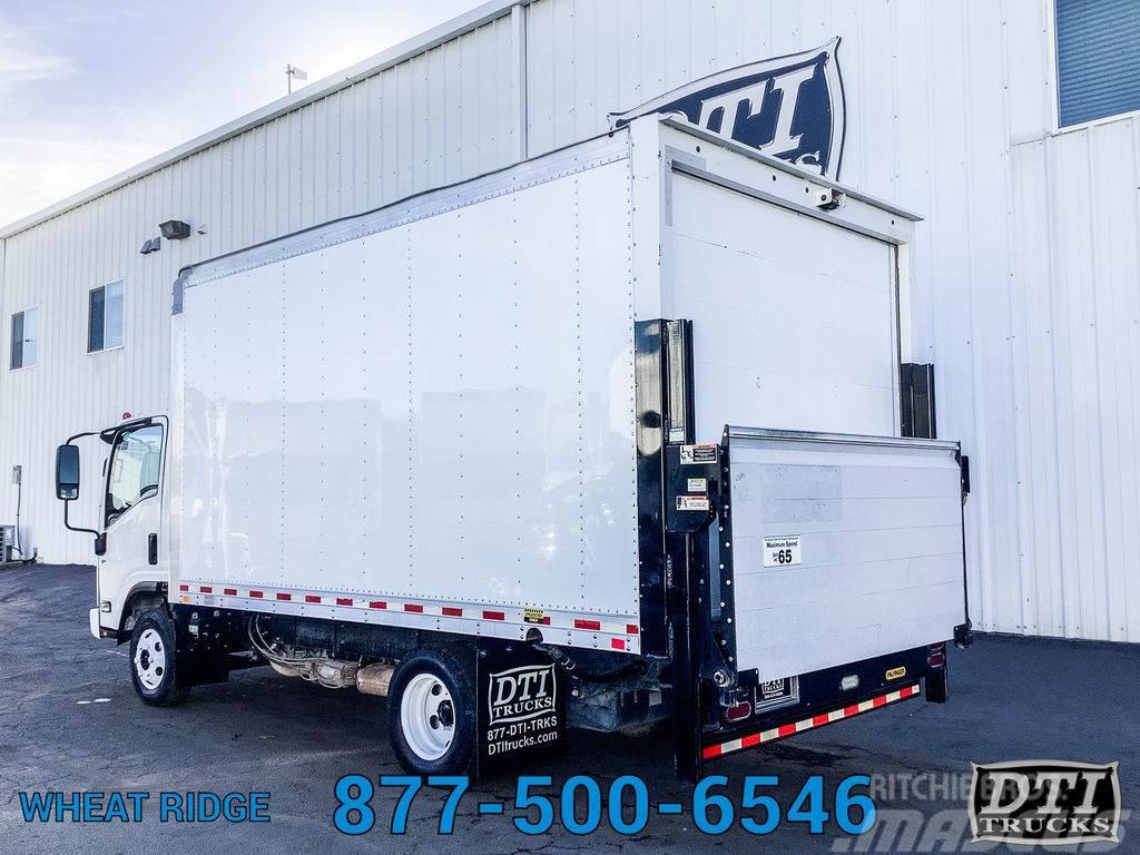 Isuzu NPR 14'L Box Truck, Gas, Auto Transmission, 1,600  Sanduk kamioni