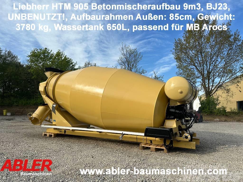 Liebherr HTM 905 Betonmischeraufbau 9m3 unbenutzt Mercedes Kamioni mikseri za beton