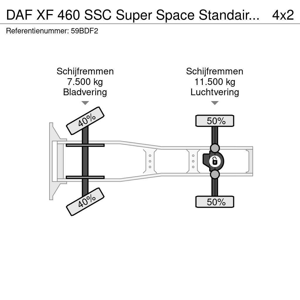 DAF XF 460 SSC Super Space Standairco NL Truck Traktorske jedinice
