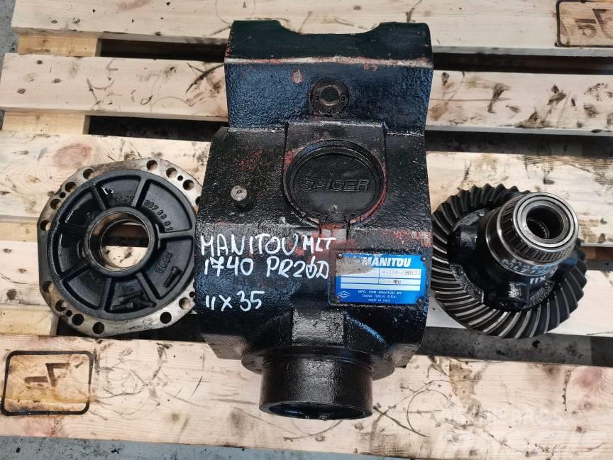 Manitou MT 1740 {Spicer 11X35} differential Osi