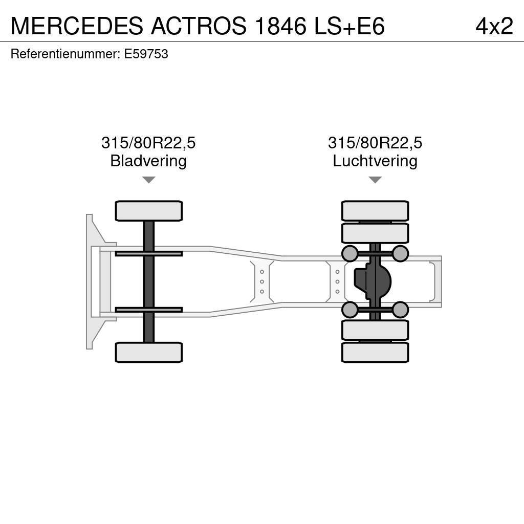 Mercedes-Benz ACTROS 1846 LS+E6 Traktorske jedinice