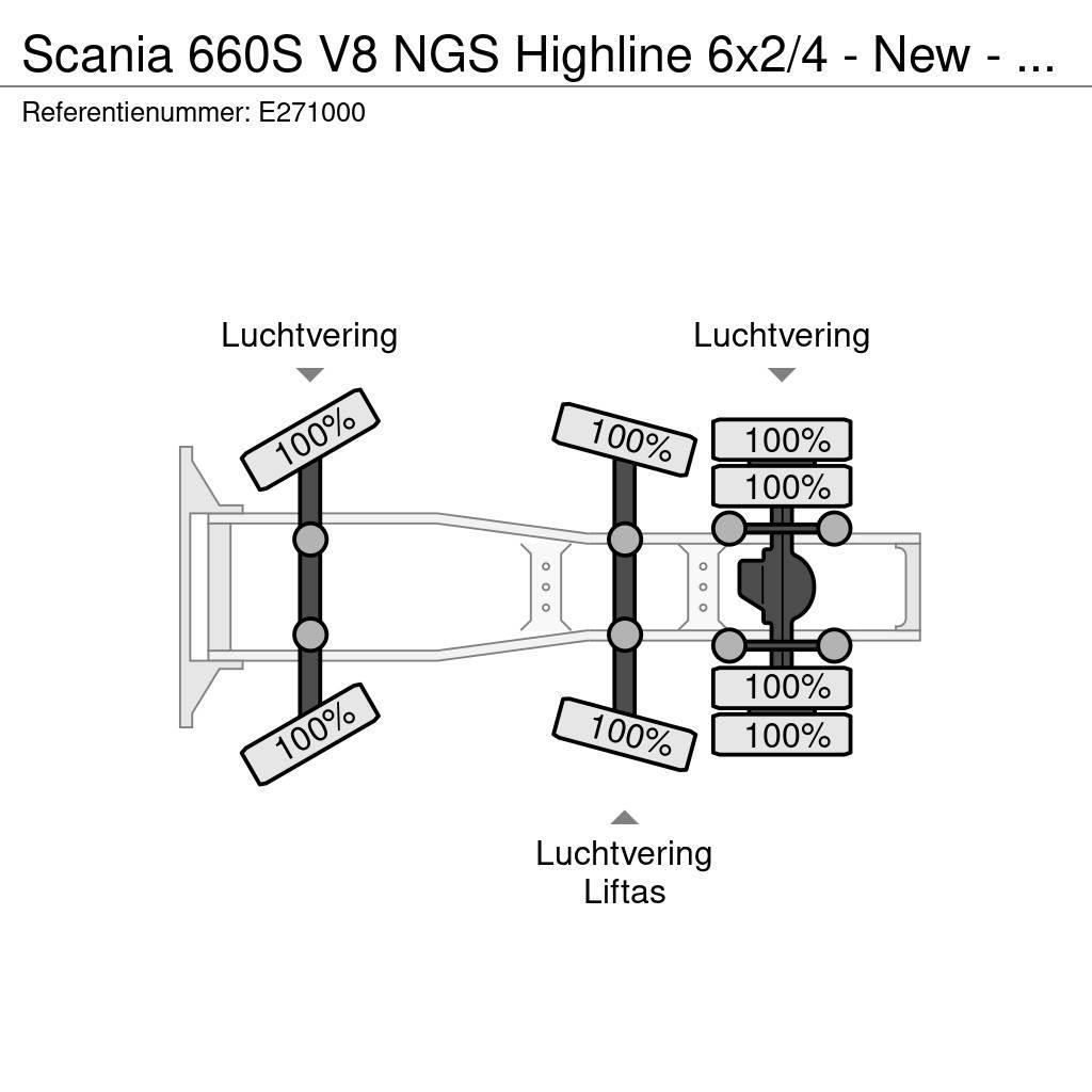 Scania 660S V8 NGS Highline 6x2/4 - New - Full spec - Fac Traktorske jedinice
