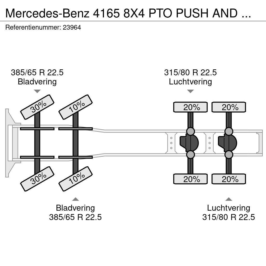 Mercedes-Benz 4165 8X4 PTO PUSH AND PULL 510.000KM Traktorske jedinice