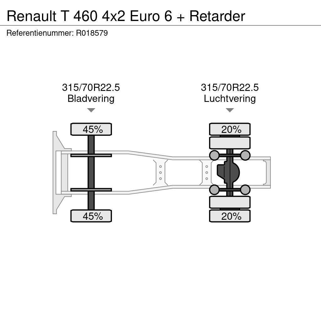 Renault T 460 4x2 Euro 6 + Retarder Traktorske jedinice