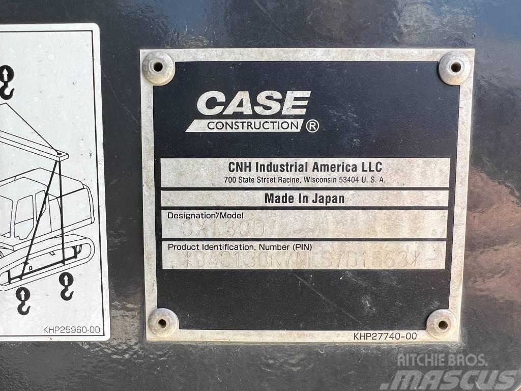 CASE CX 130 D Bageri gusjeničari