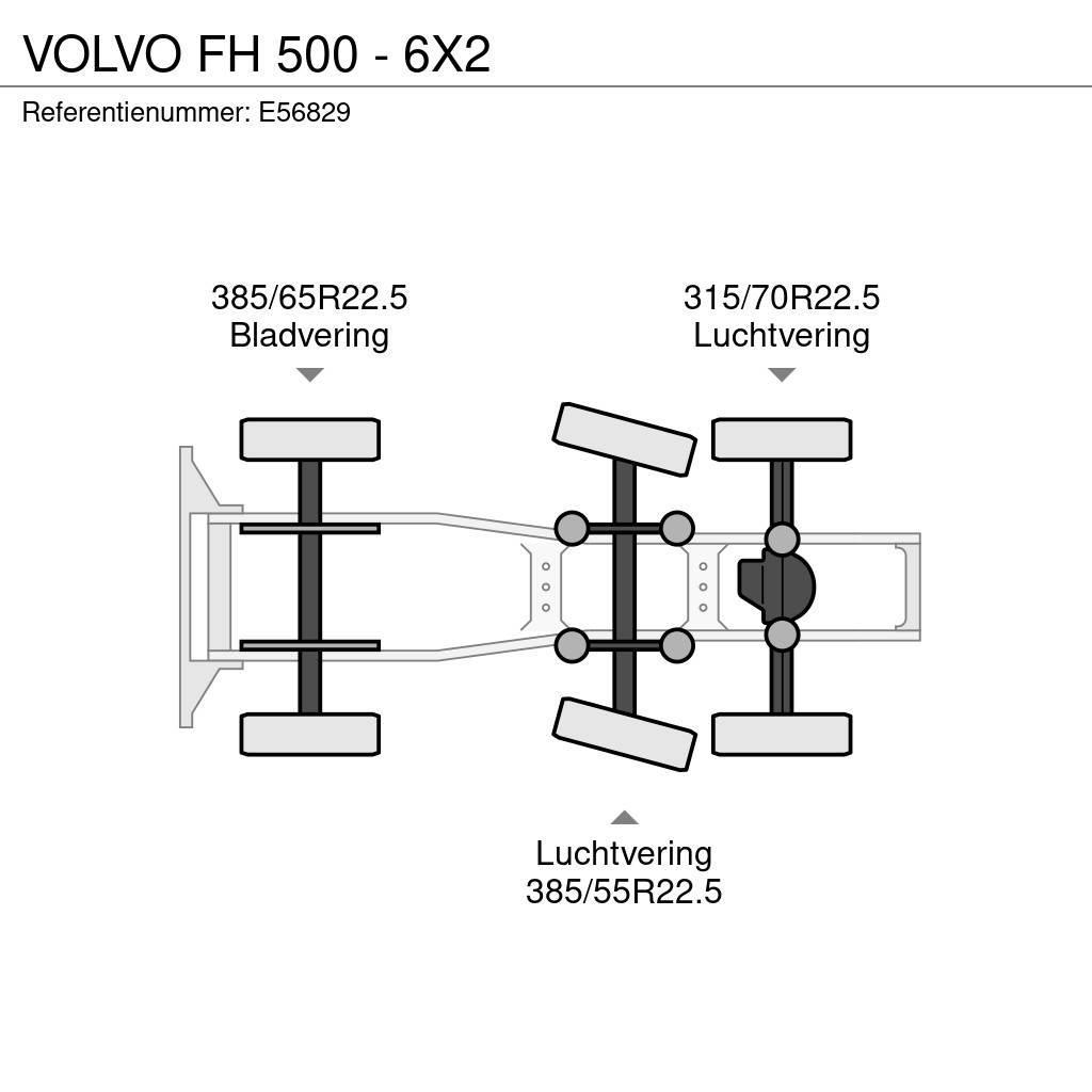 Volvo FH 500 - 6X2 Traktorske jedinice