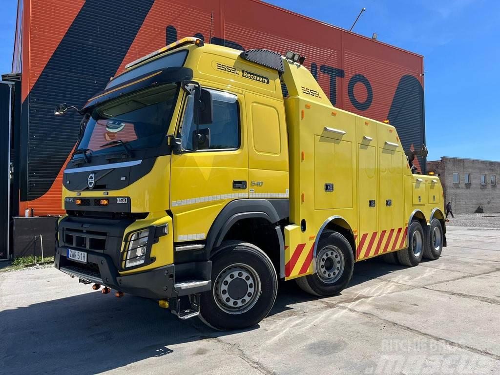 Volvo FMX 540 8x6 ESSEL ER 4120 / 2x SEPSON WINCH Recovery vehicles