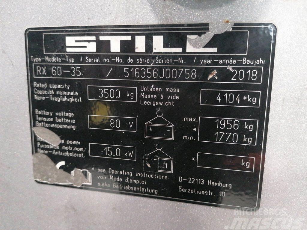 Still RX60-35 Električni viličari