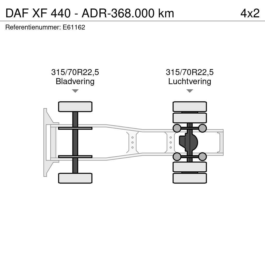 DAF XF 440 - ADR-368.000 km Traktorske jedinice