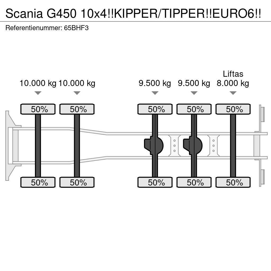 Scania G450 10x4!!KIPPER/TIPPER!!EURO6!! Kiper kamioni