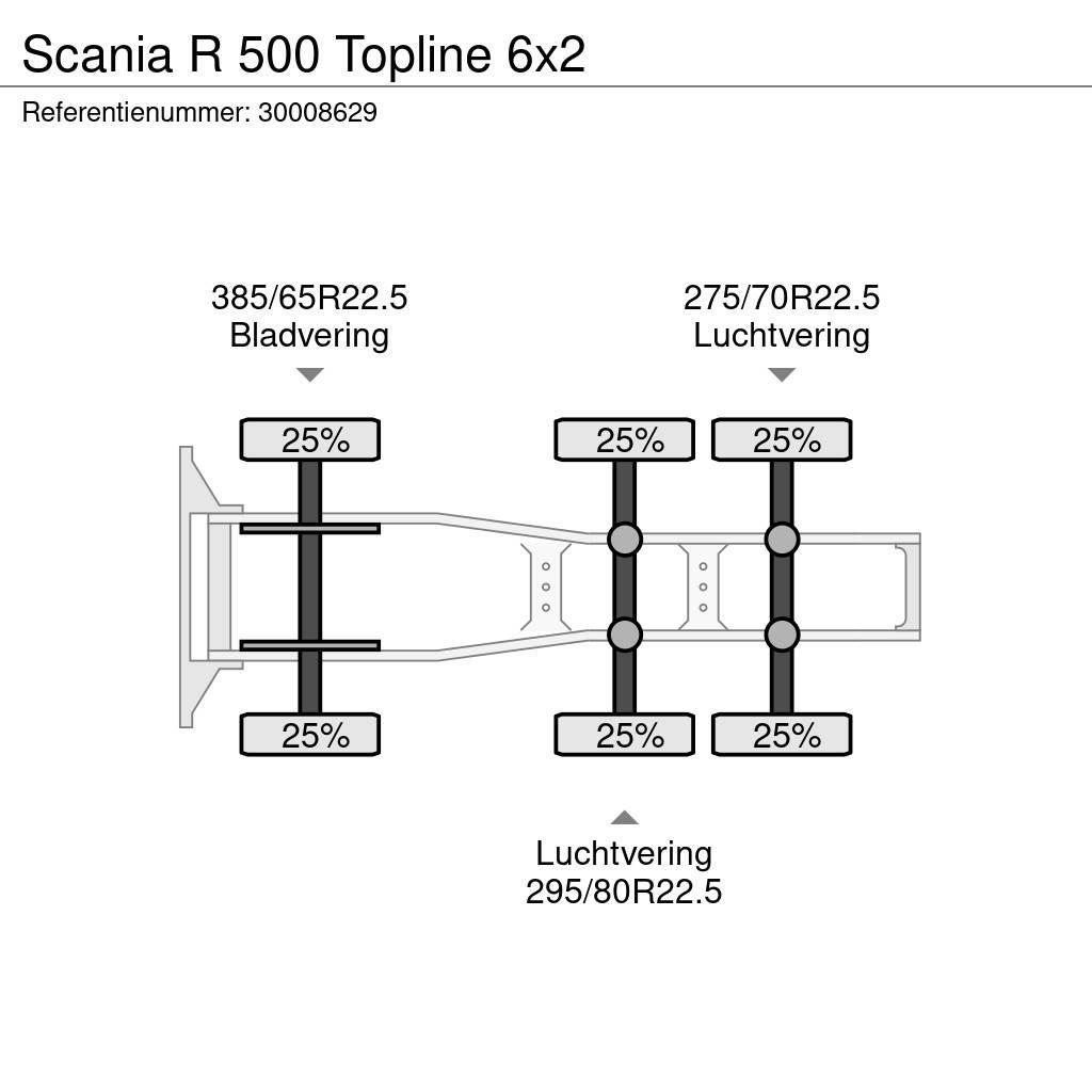 Scania R 500 Topline 6x2 Traktorske jedinice
