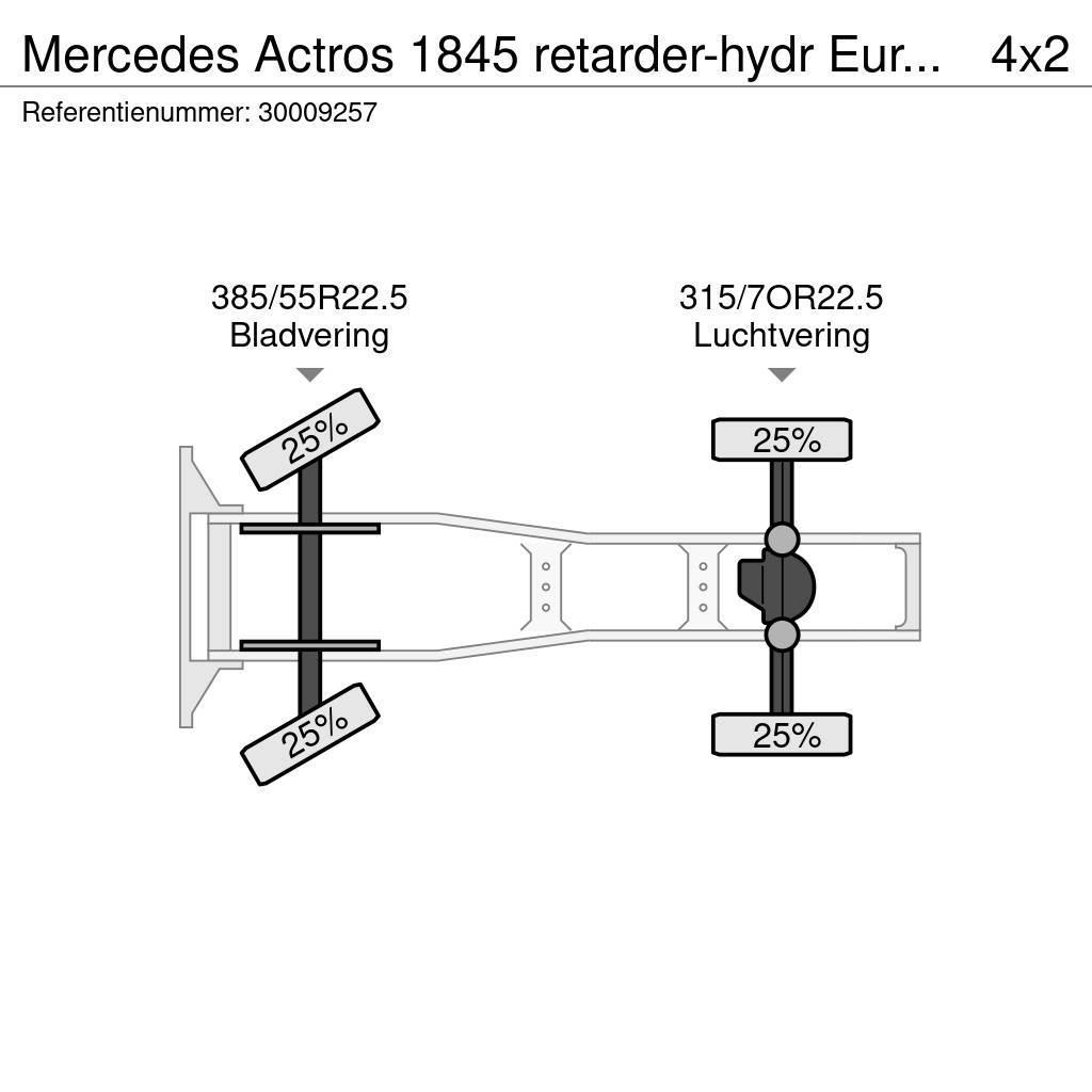 Mercedes-Benz Actros 1845 retarder-hydr Euro 5ch 14 Traktorske jedinice