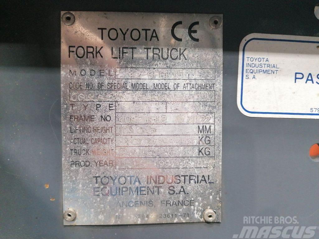 Toyota 42-6FGF15 Plinski viličari