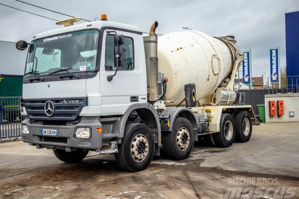 Mercedes-Benz ACTROS 3236 BB-MP2+MANUAL+STETTER Kamioni mikseri za beton