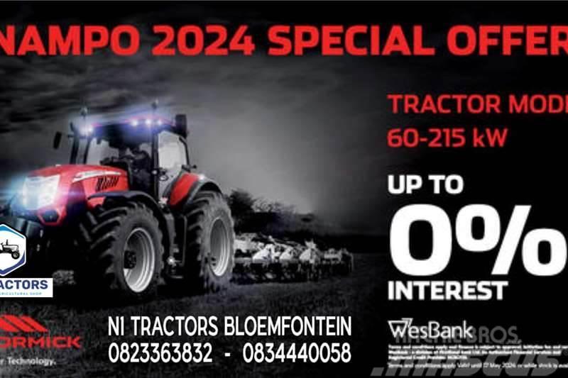 McCormick NAMPO 2024 SPECIAL McCORMICK 60-215KW TRACTORS Traktori