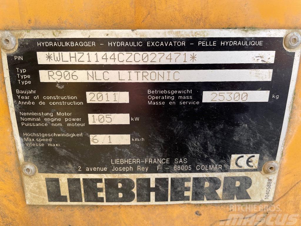 Liebherr R906 części Parts for LIEBHERR R906 Šasije I ovjese